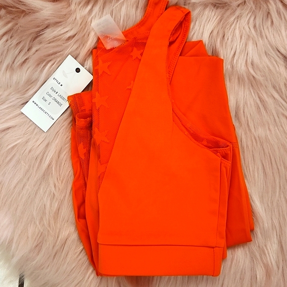 BOGO!! Brand New LA SOCIETY MESH DETAIL SPORTS BRA & LEGGINGS-S - Picture 8 of 8